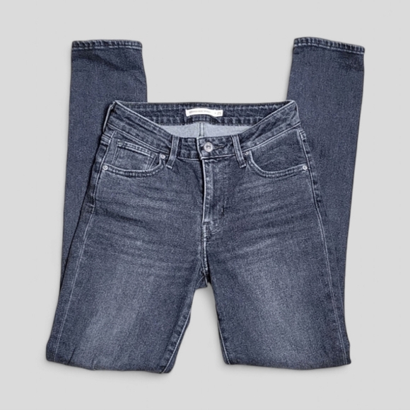 Levi's 721 High Rise Distressed Skinny Jeans - Picture 1 of 8